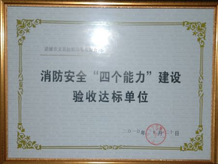 點(diǎn)擊查看詳細(xì)信息<br>標(biāo)題：消防安全“四個(gè)能力”建設(shè)驗(yàn)收達(dá)標(biāo)單位 閱讀次數(shù)：6033
